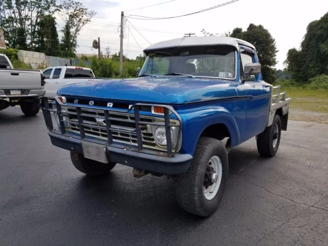 1966 Blue Ford F-250