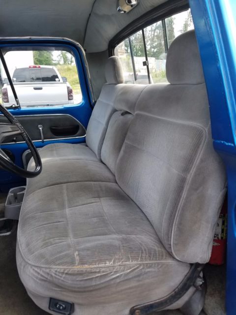 1966 Blue Ford F-250