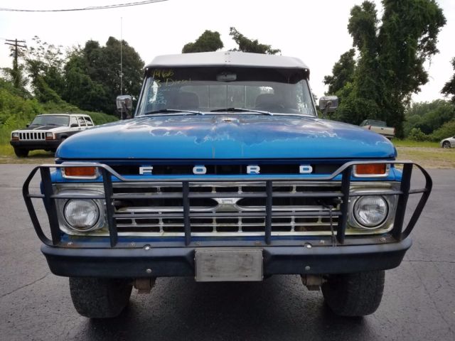 1966 Blue Ford F-250