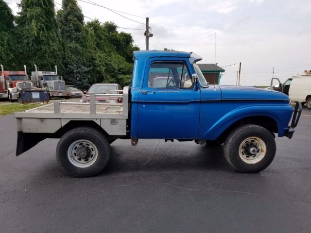 1966 Blue Ford F-250