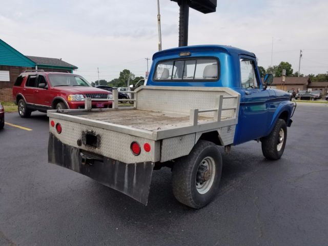1966 Blue Ford F-250