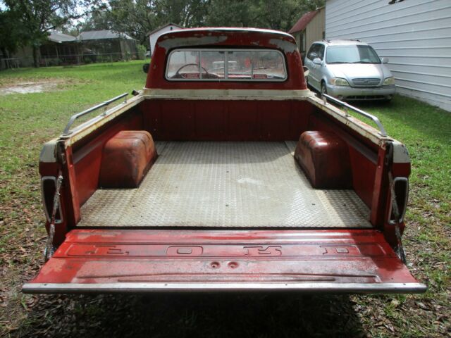 1966 Red/White Ford F-100 Standard Cab Pickup