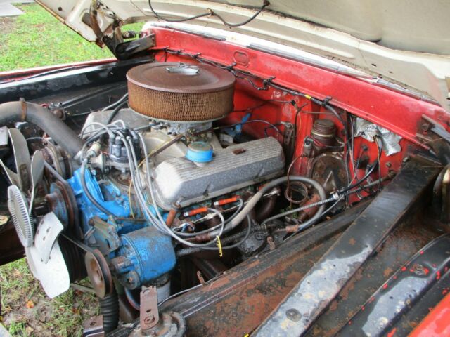 1966 Red/White Ford F-100 Standard Cab Pickup
