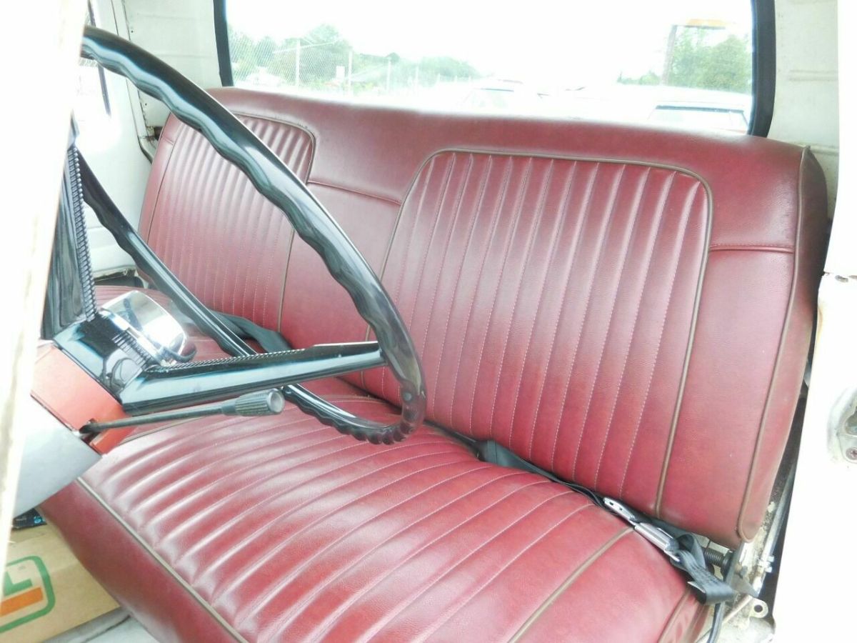 1966 White Ford F-100 Pickup Truck