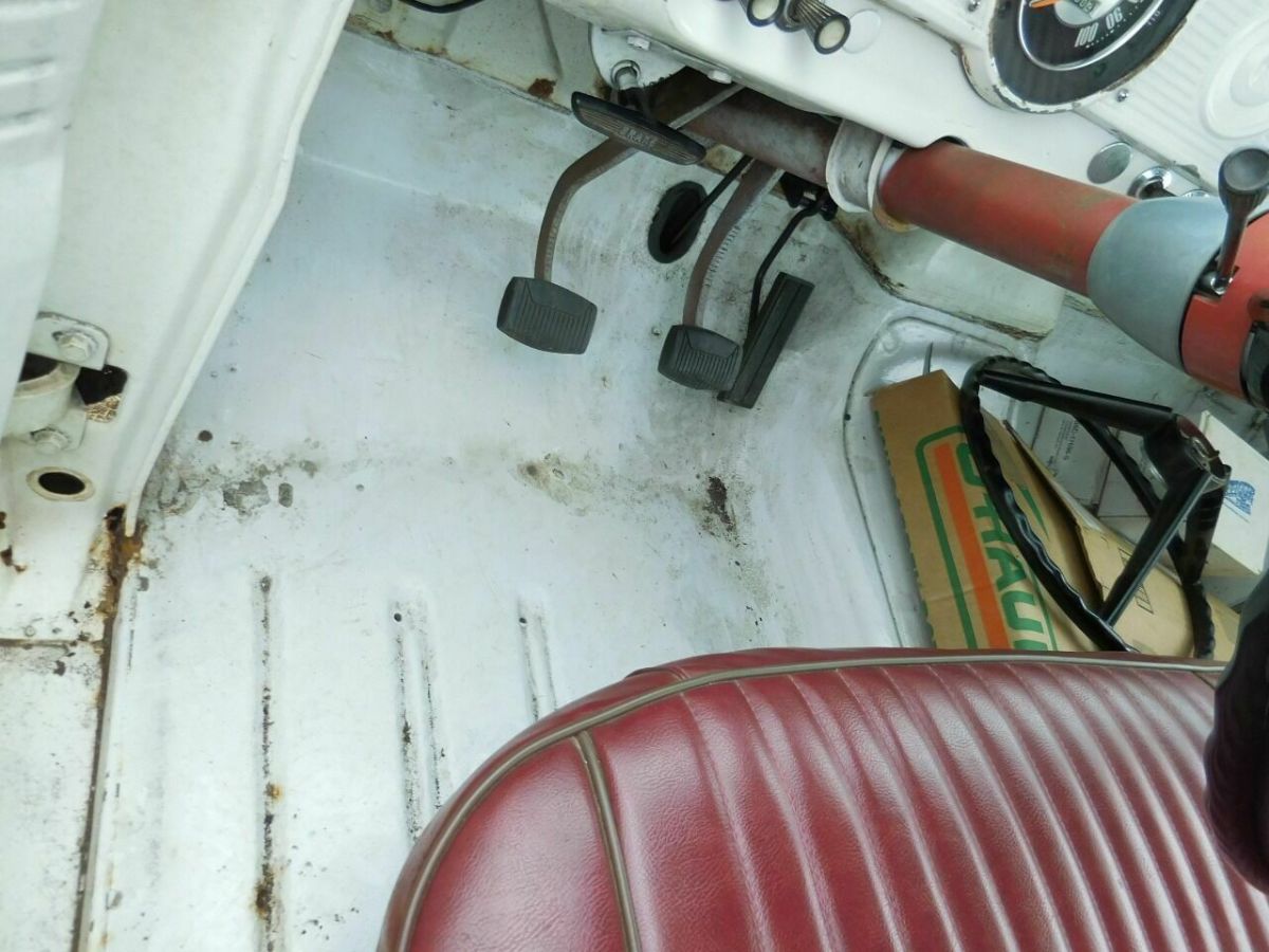 1966 White Ford F-100 Pickup Truck