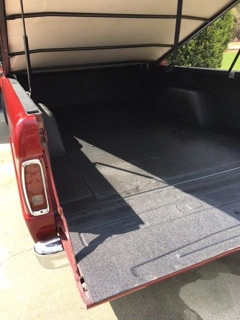 1966 Burgundy Ford F-100 Extended Cab Pickup
