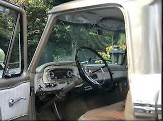 1966 Tan Ford F-100 Pickup Truck