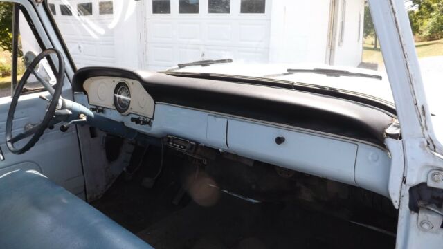 1966 Blue Ford F-100 Standard Cab Pickup