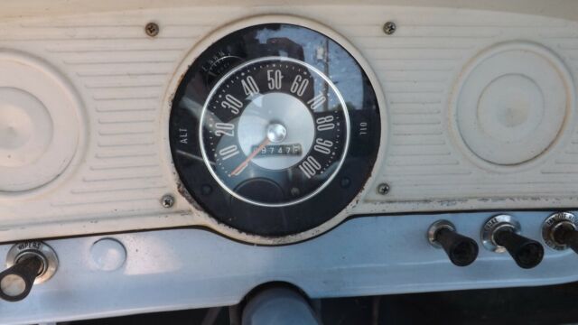 1966 Blue Ford F-100 Standard Cab Pickup