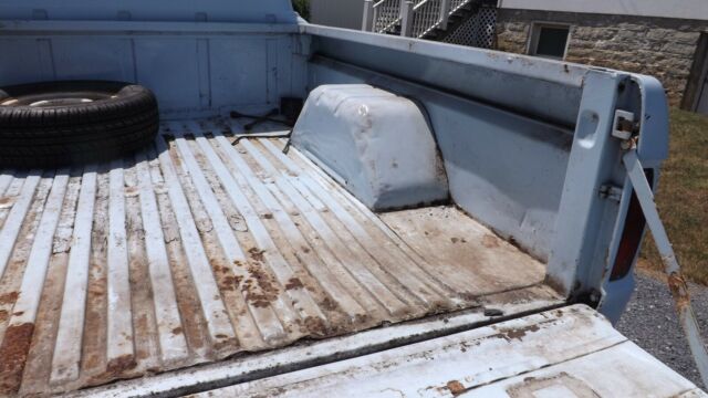 1966 Blue Ford F-100 Standard Cab Pickup