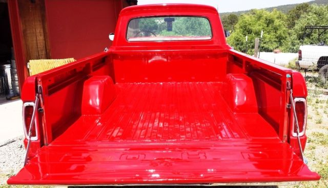 1966 Rangoon Red Ford F-100