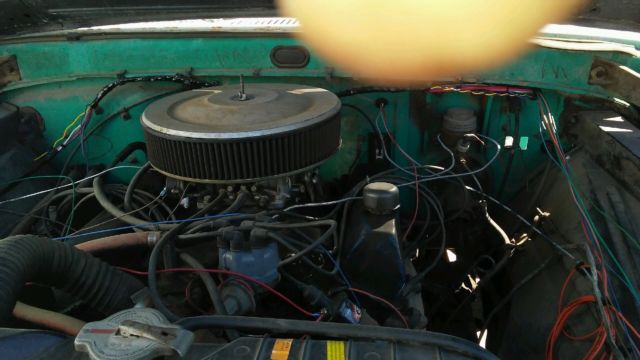 1966 Gray Ford F-100 Standard Cab Pickup