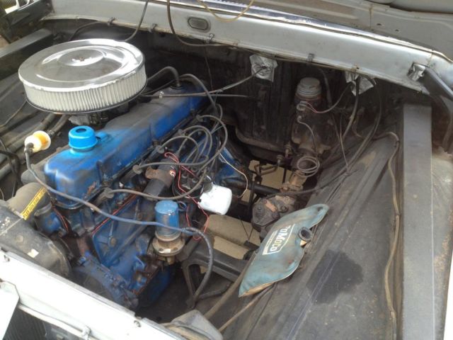 1966 Black Ford F-100 Standard Cab Pickup