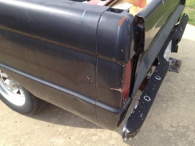 1966 Black Ford F-100 Standard Cab Pickup