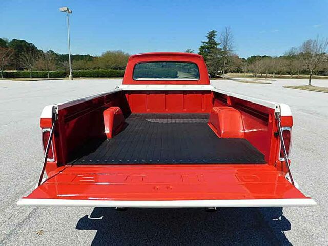1966 Red/White Ford F-100 Ford Custom Cab