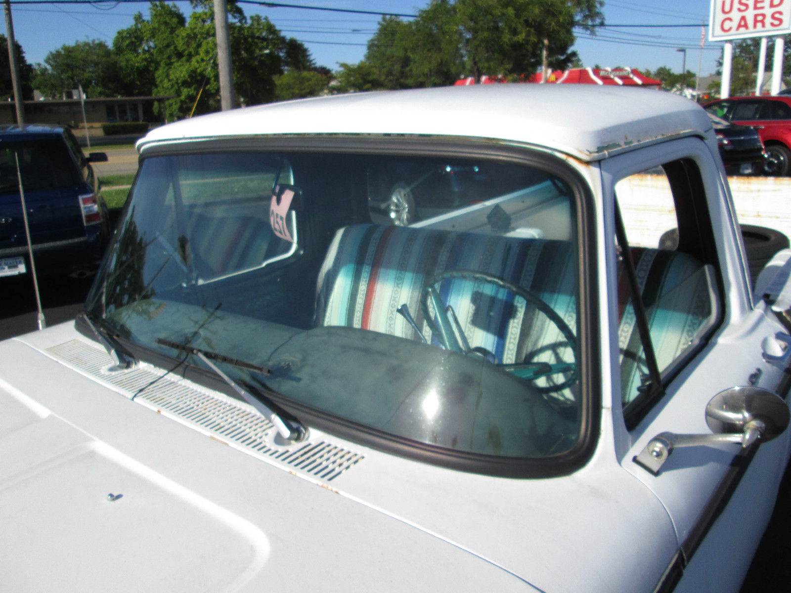1966 White Ford F-100 Standard Cab Pickup