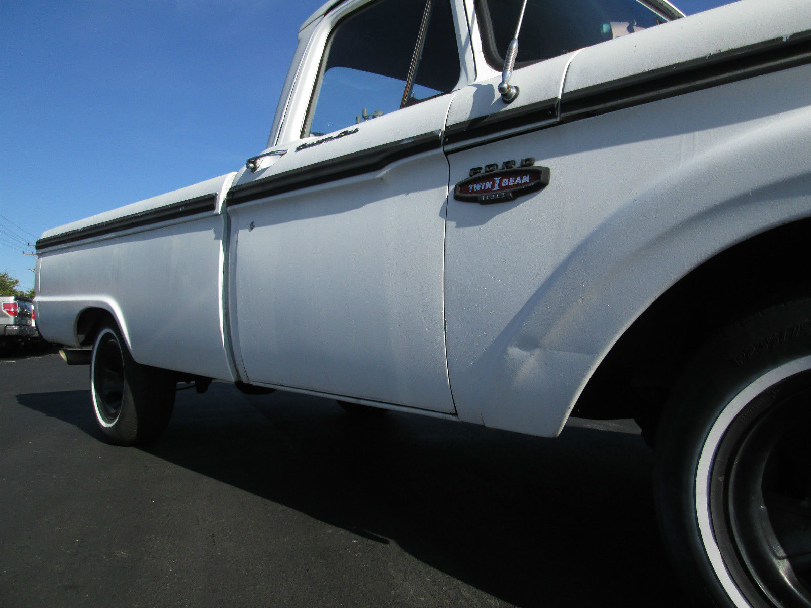 1966 White Ford F-100 Standard Cab Pickup