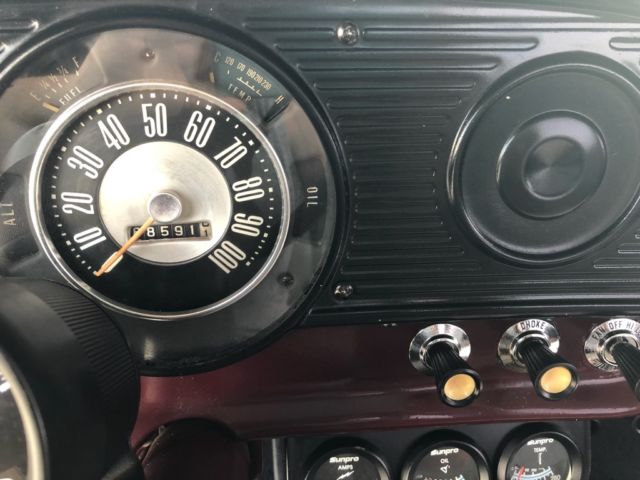 1966 Maroon Ford F-250 --