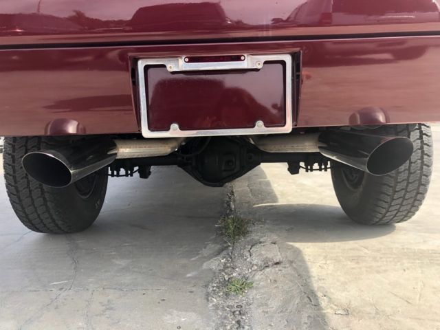 1966 Maroon Ford F-250 --