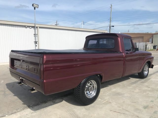 1966 Maroon Ford F-250 --