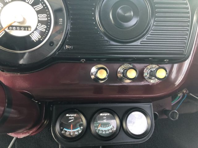 1966 Maroon Ford F-250 --