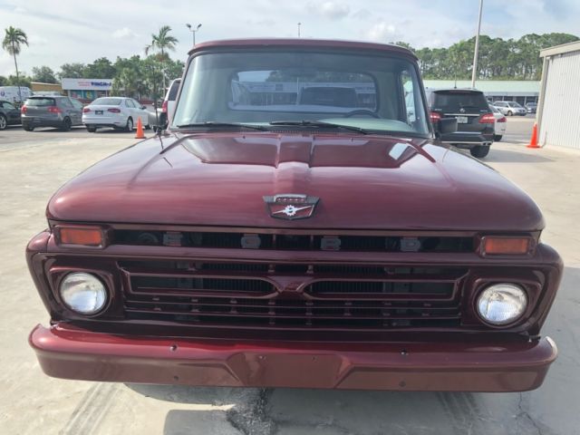 1966 Maroon Ford F-250 --