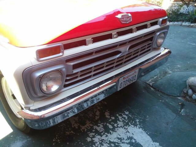 1966 Red / White Ford F-250 Standard Cab Pickup