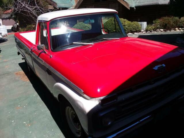 1966 Red / White Ford F-250 Standard Cab Pickup