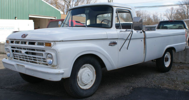 1966 White Ford F-250