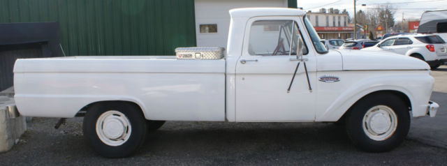 1966 White Ford F-250