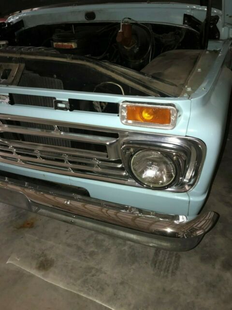 1966 Blue Ford F-350 Standard Cab Pickup