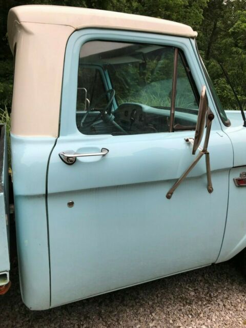 1966 Blue Ford F-350 Standard Cab Pickup