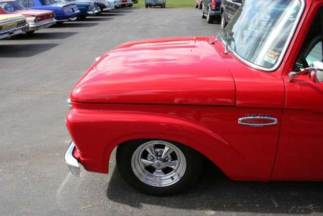 1966 Red Ford F-100 Pickup Truck