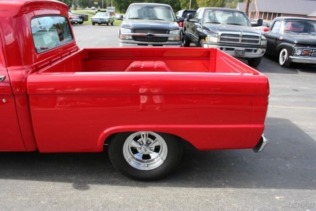 1966 Red Ford F-100 Pickup Truck