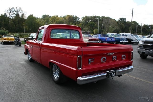 1966 Red Ford F-100 Pickup Truck