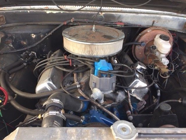 19660000 white/green Ford F-100 Styleside