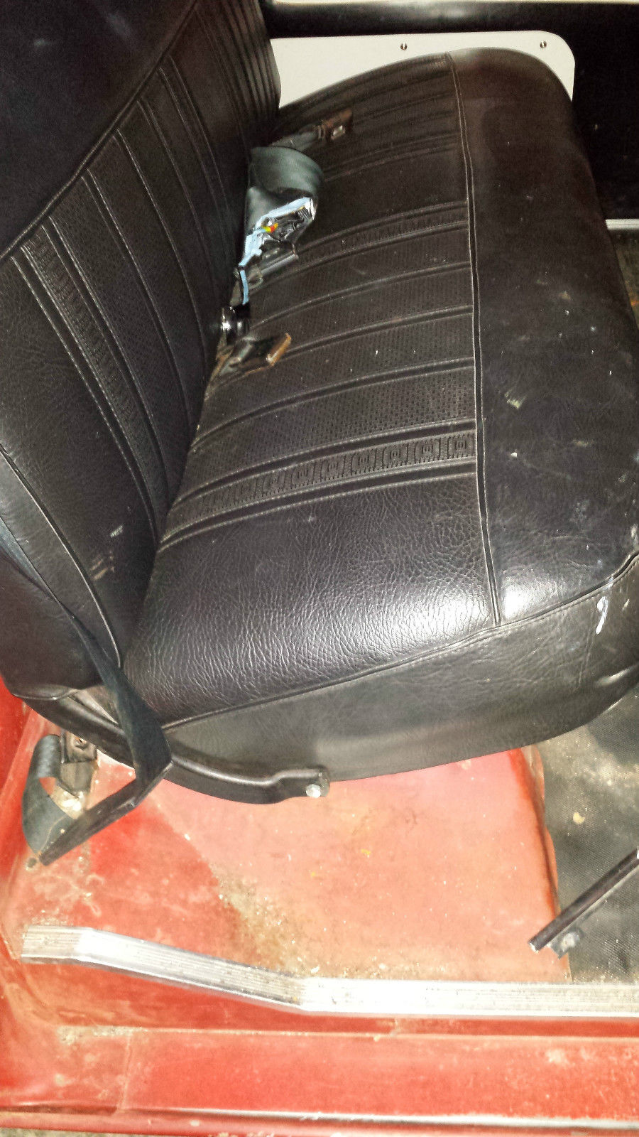 1966 Red Ford F-100 Standard Cab Pickup