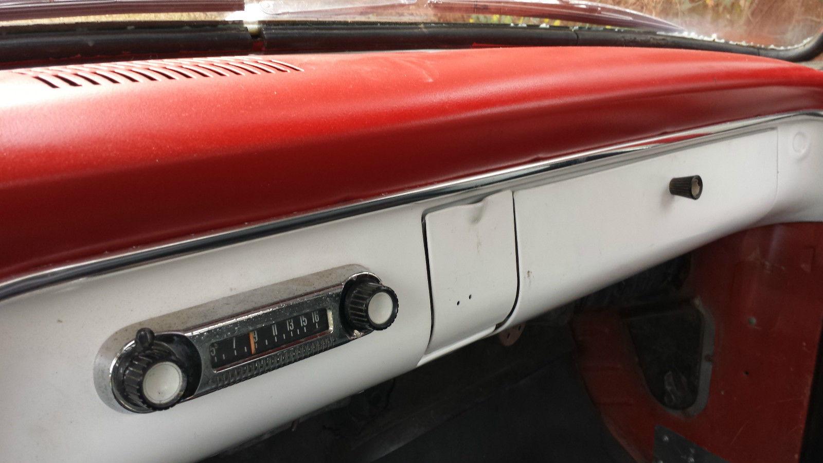 1966 Red Ford F-100 Standard Cab Pickup