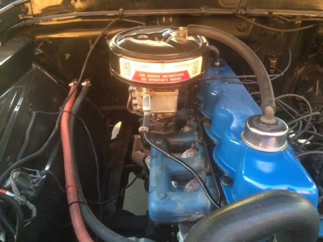 1966 Black Ford F-100