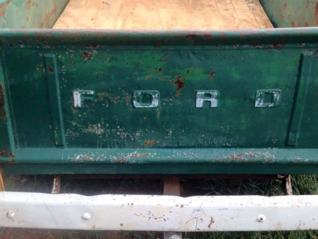 1966 Green Ford F-100 Standard Cab Pickup