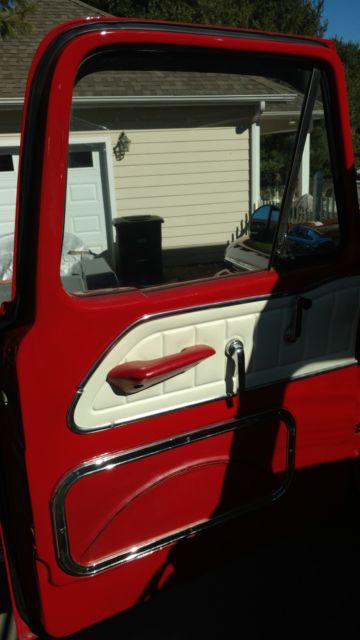 1966 Red Ford F-100 Pick up