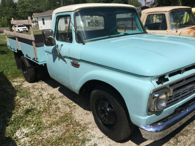 1966 Blue Ford F-350 Cab & Chassis