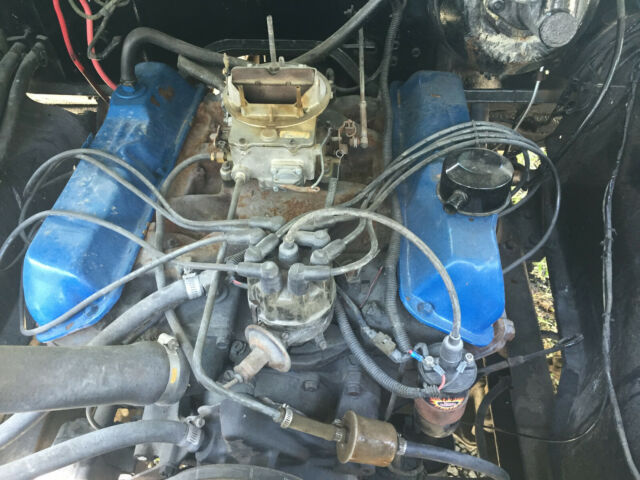 1966 Blue Ford F-350 Cab & Chassis