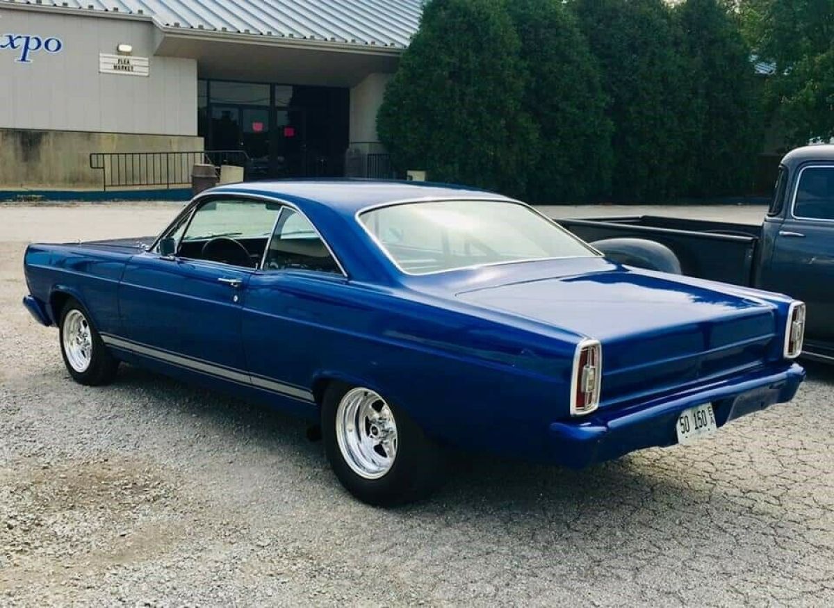 1966 Burgundy Ford Fairlane Coupe