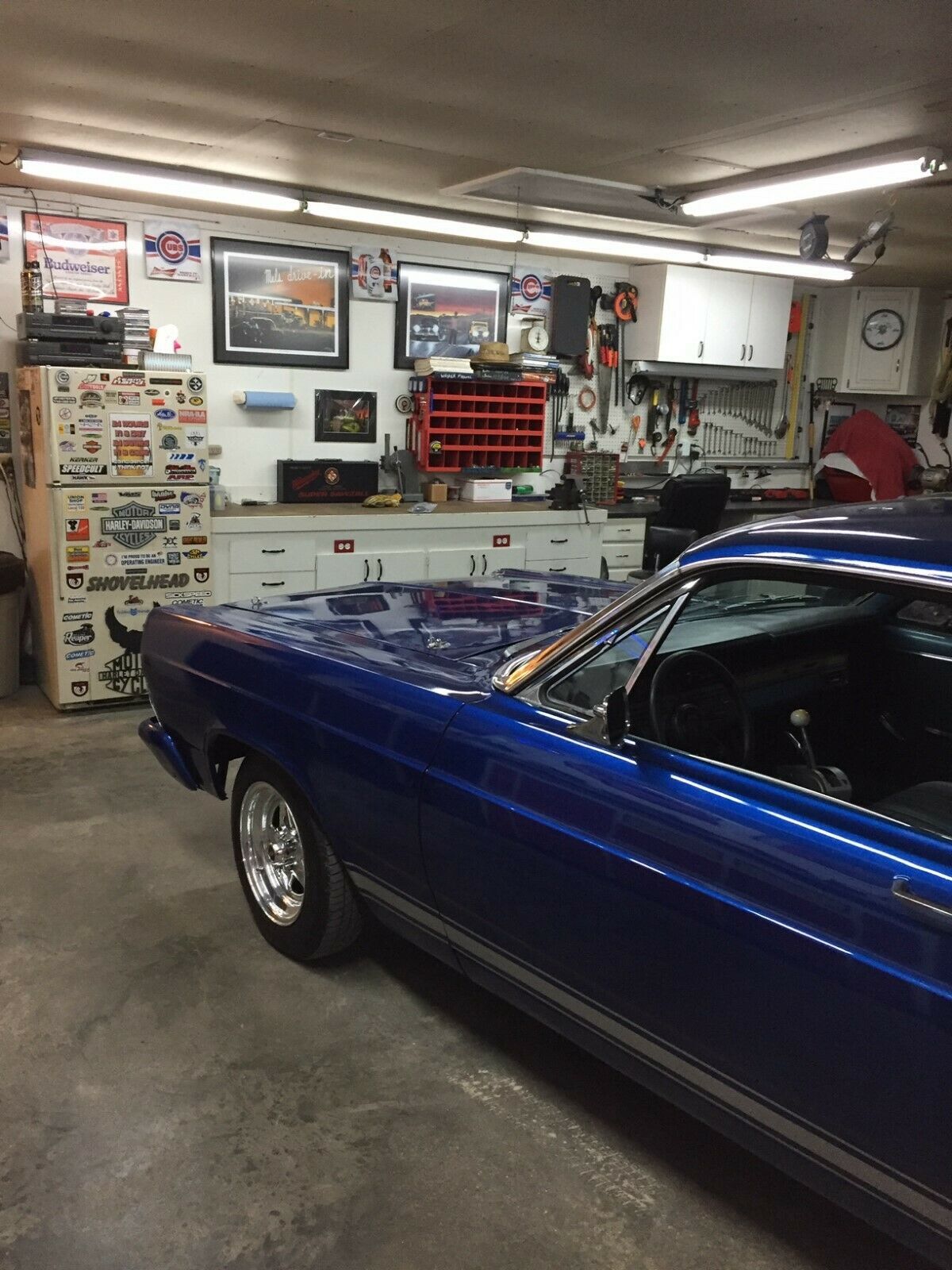 1966 Burgundy Ford Fairlane Coupe