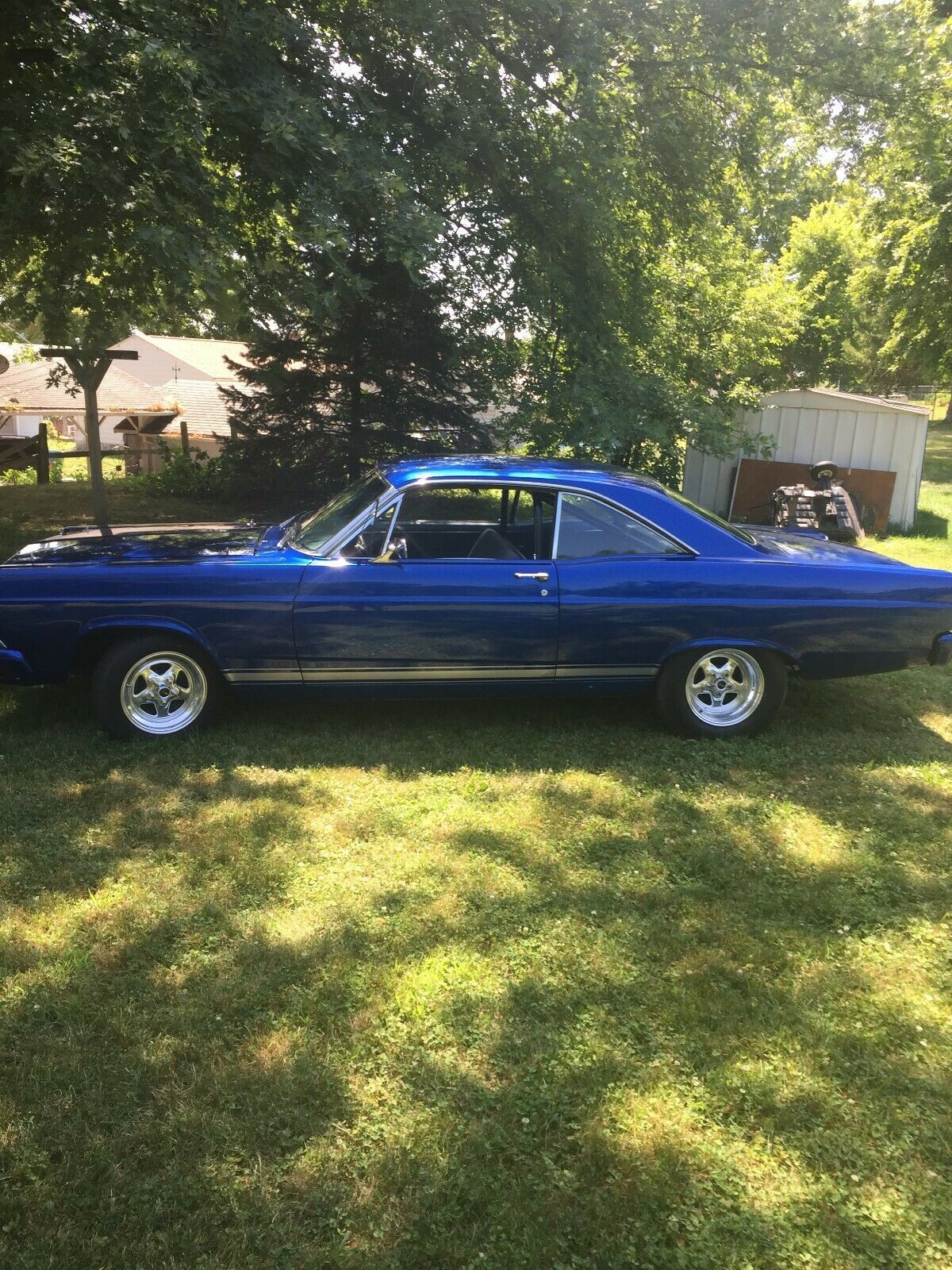 1966 Burgundy Ford Fairlane Coupe
