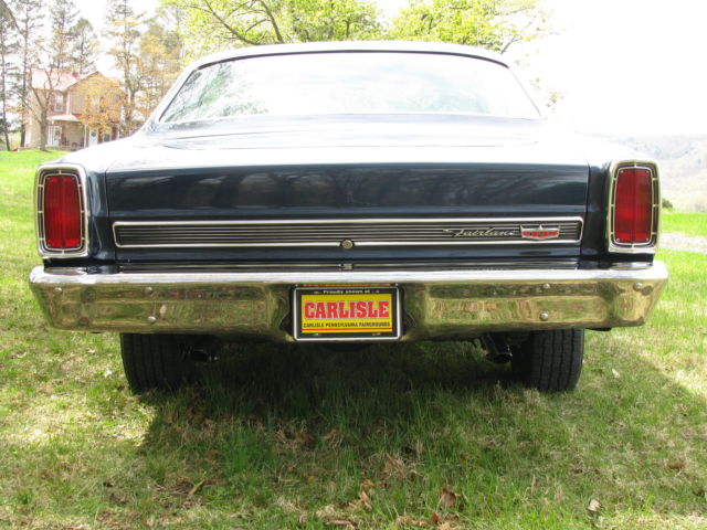 1966 nightmist Blue Ford Fairlane Coupe