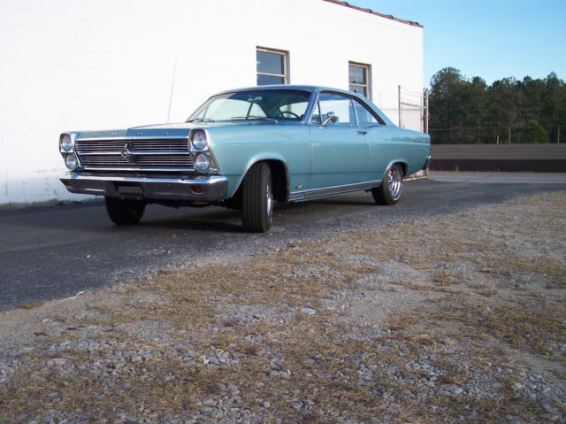 1966 Tahoe Turquoise Ford Fairlane Hardtop