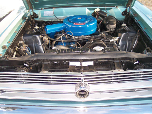 1966 Tahoe Turquoise Ford Fairlane Hardtop