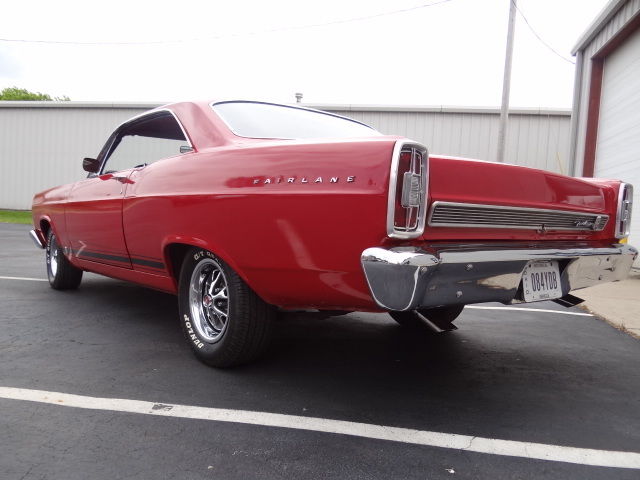1966 Candy Apple Red Ford Fairlane Hardtop Coupe